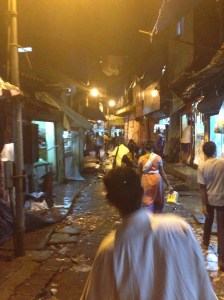 Leaving Ahmed's village.