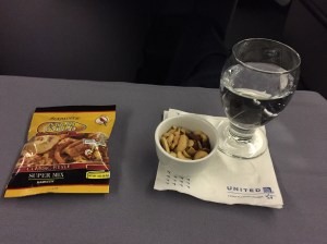 Before dinner snack -- warm nuts and an Indian snack!